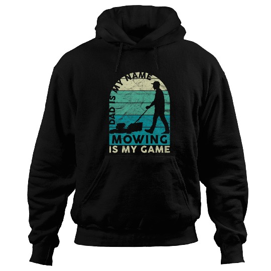 Gardener Funny Lawn Mowing Dad Father Caretaker Hoodies