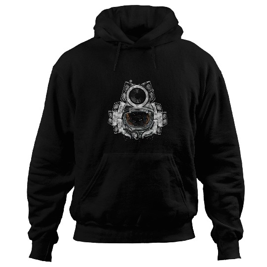 Funny Drummer Astronauthelmet Spaceshuttle Drum n Bass Gabber Frenchcore 11 Hoodies