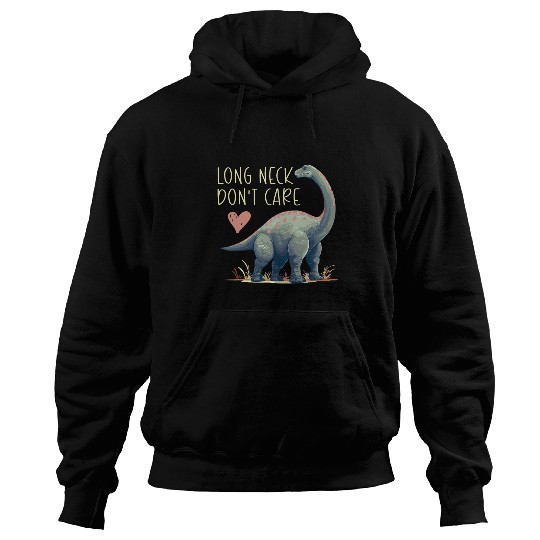 Brontosaurus Dinosaur Museum Long Neck Paleontologist Dino 6 Hoodies