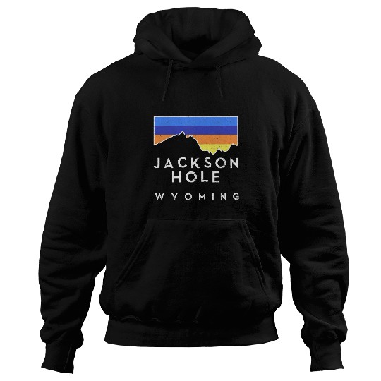 Climbing Climber Jackson Hole Retro Mountain vintages Climbing Mountain Climb Hoodies
