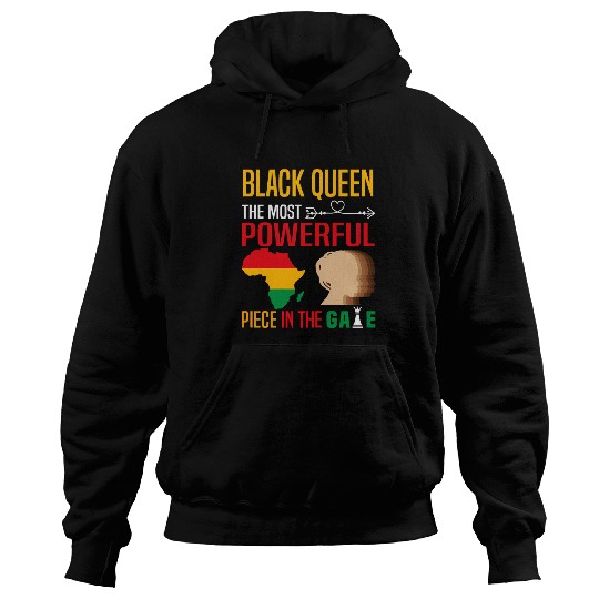 Black Queen The mosts Powerful Piece Afro American Women Tee 2 Hoodies