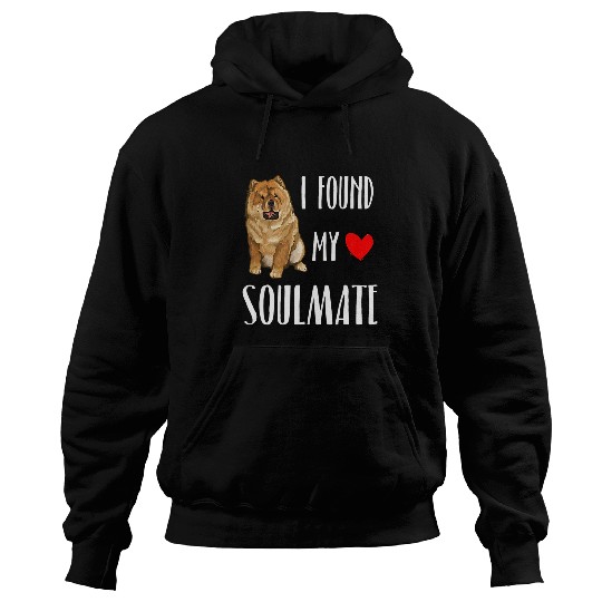 Chow Chow Pet I Found My Soulmate Chow Chow Dog Lover bests Friend Hoodies