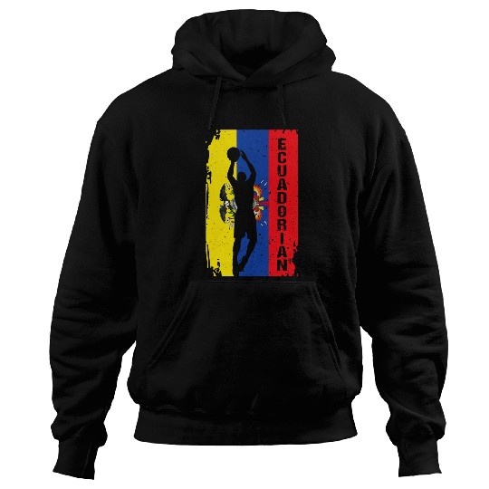 Sport Basketball Ecuador Basketball Team Championship Ecuadorian Flag Sport 3 Hoodies