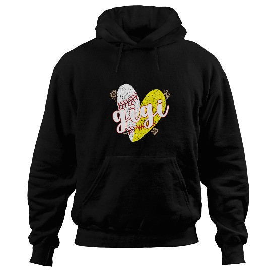 Sport Baseball Proud Baseball Softball Gigi Grandma Hoodies