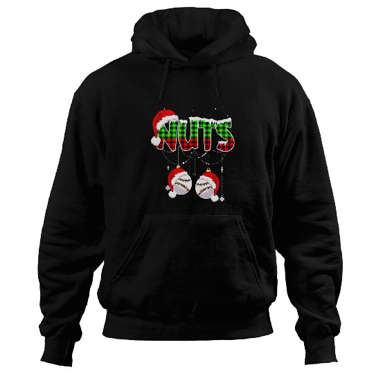 Sport Baseball Nuts Baseball Softball Chestnuts Couples Funny Christmas Hoodies
