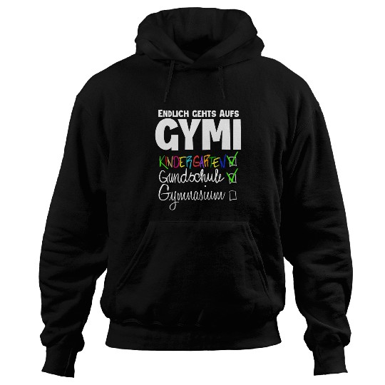 High School Studen Endlich Gehts Aufs Gymi Hoodies