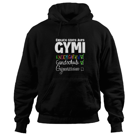 High School Studen Endlich Gehts Aufs Gymi Hoodies