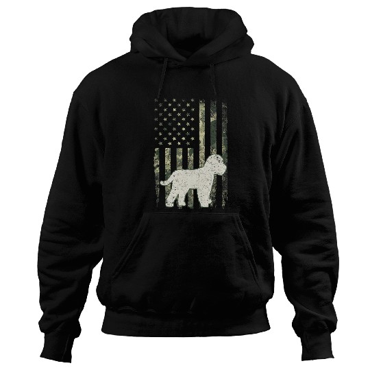 Cockapoo Pet Dad Mom Camouflage USA Flag Hoodies
