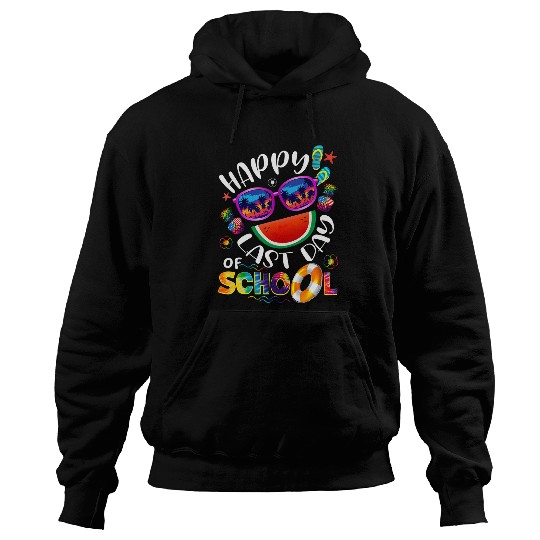 Happy Last Day Of School Teacher Student Summer Graduation 6 Hoodies