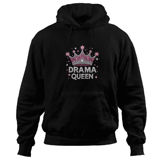 Drama Queen Funny Theatre Actress Thespian Hoodies