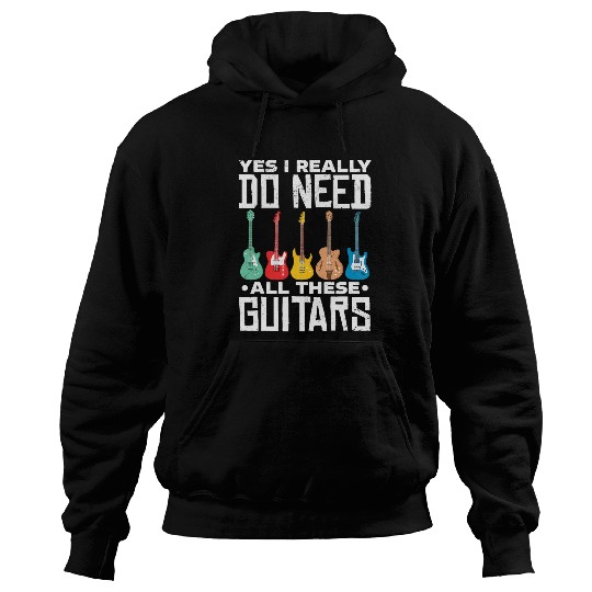Funny Guitar Guitarist Music Teacher Rock Country Band Guitar Player Hoodies