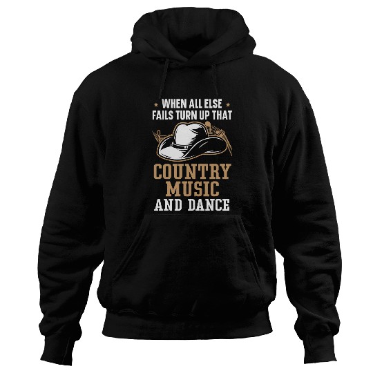 Funny Guitar Country Music And Dance Musician Western Guitar Player Guitarist Hoodies