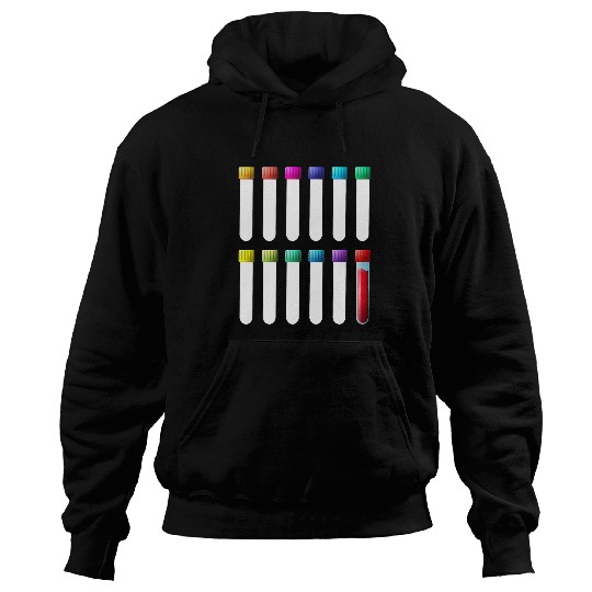 Laboratory Test Tubes Phlebotomist Phlebotomy Men Women Hoodies