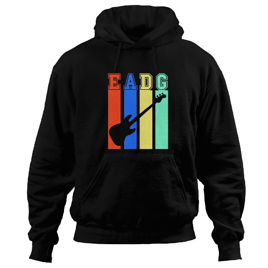 Funny Guitar Bass Clef Bassist Notes Bass Guitar Player Orchestra Guitarist Hoodies