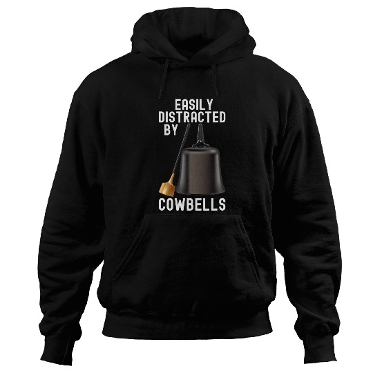 Funny Drummer Bell More Cowbell Vintage Funny Drummer Cowbell Funny 24 Hoodies