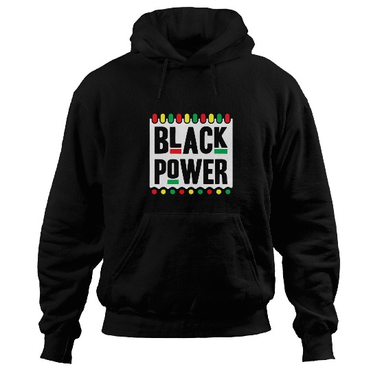 Black Power Black History Month Hoodies