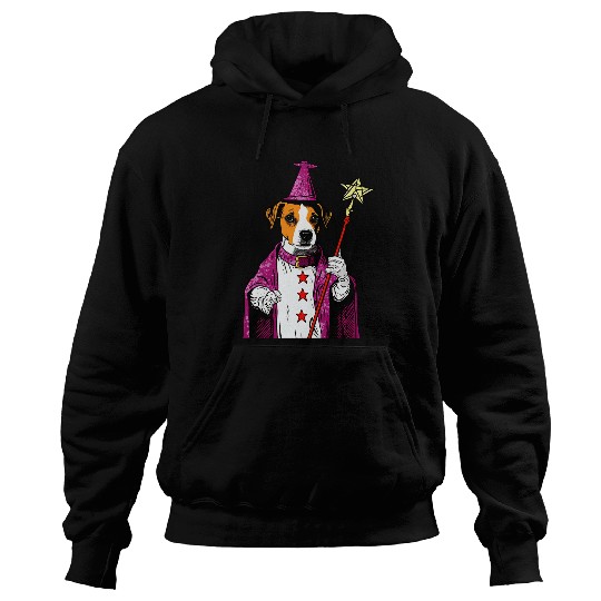 Jack Russell Pet Wizard Funny Dog Magic 3 Hoodies