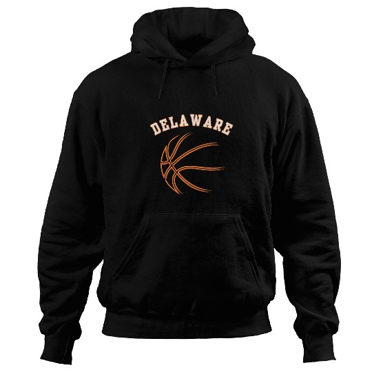 Sport Basketball Retro vintages USA Delaware State Basketball Souvenir Hoodies