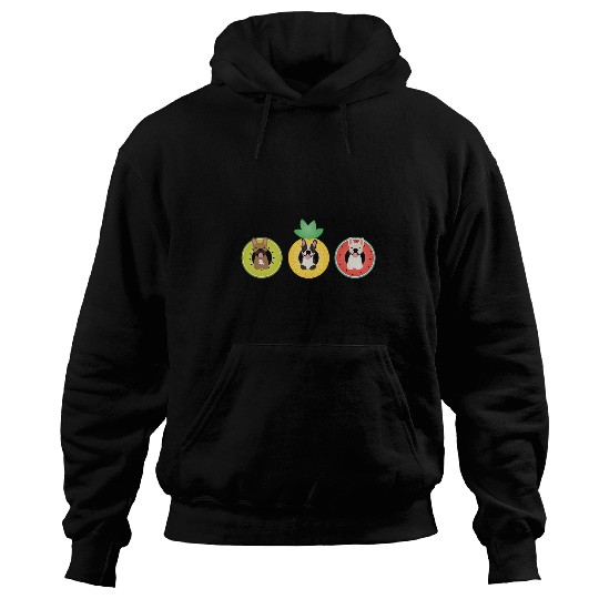 French Bulldog Pet Summertime French Bulldog Cute Dogs Fruit Pool Floaties Hoodies