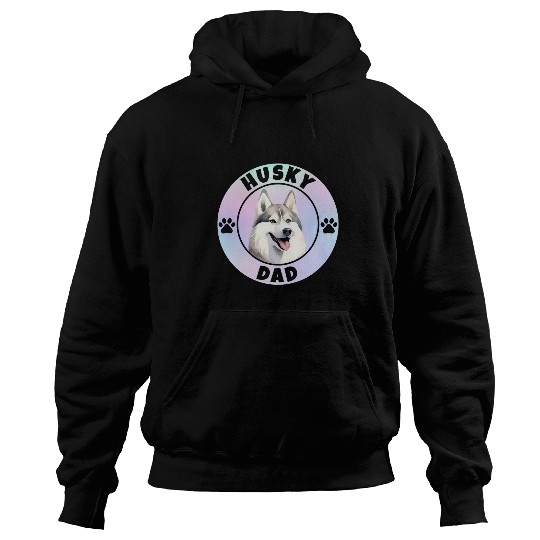 Husky Pet bests Siberian Husky Dad Dog Breed Pet Owner Lover Friend Men Hoodies