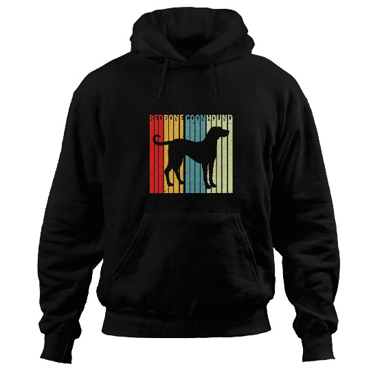 Coonhound Pet Redbone Coonhound Retro Vintage Redbone Coonhound Hoodies