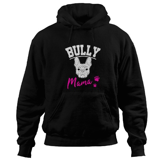 French Bulldog Pet Womens Bully Mama Frenchie Lady French Bulldog Hoodies