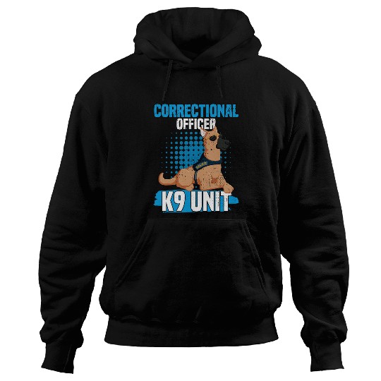 K9 Pet Correctional Officer K9 Police Officer Gifts Law Enforcement Hoodies