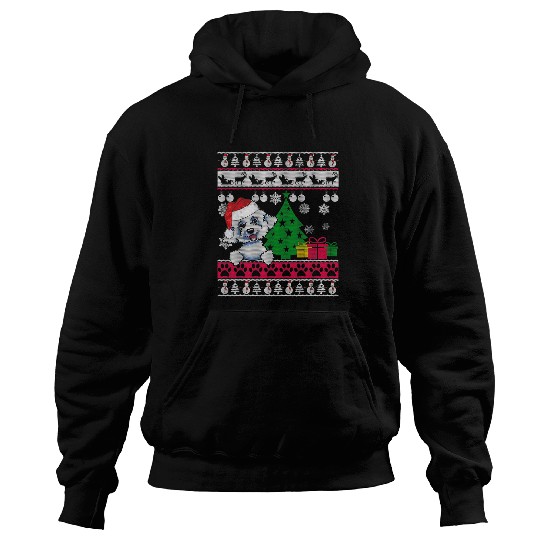 Bichon Pet Frise Funny Bichon Frise Christmas Ugly Sweater Dog Lover xmass Tee Hoodies