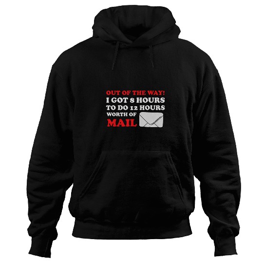 Delivery Driver Delivery Truck Driver Funny Postman Hoodies