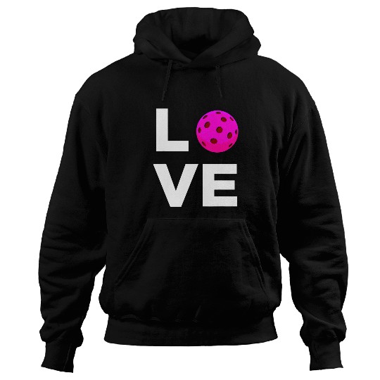 Sport Pickleball Funny I Love Pickleball MensWomens Pickle Ball Dink Hoodies