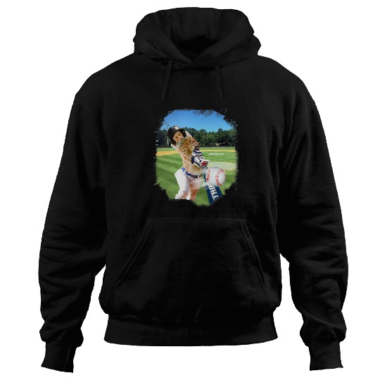 Sport Baseball Cat Baseball Lover Maine Coon Cat Playing Hoodies