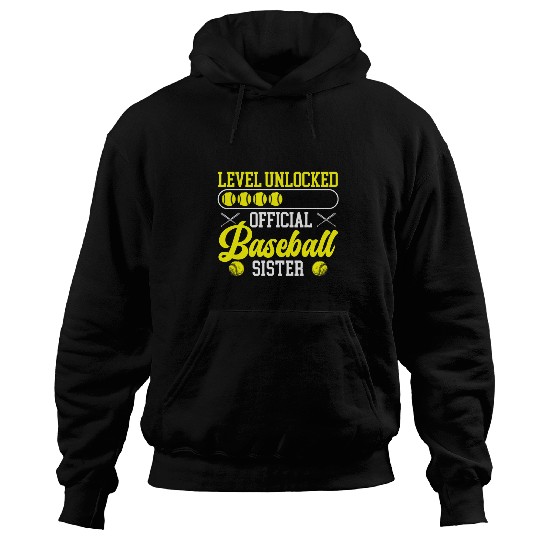 Sport Softball Lover Softball Sister Love Softball 1 Hoodies