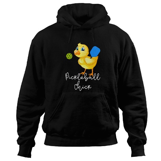 Sport Pickleball Chick Cute Womens Pickle Ball Hoodies