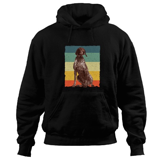 German Shorthaired Pet Art For Men Women GSP Dog Lover 1 Hoodies