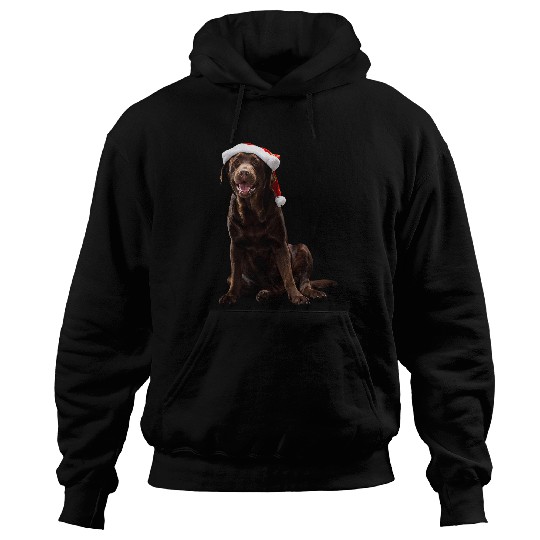 Labrador Pet Chocolate Lab Dog Christmas Cute Hoodies