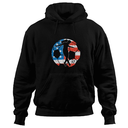 Sport Soccer Soccer USA Flag Player Goalkeeper Sport Soccer Coach Hoodies