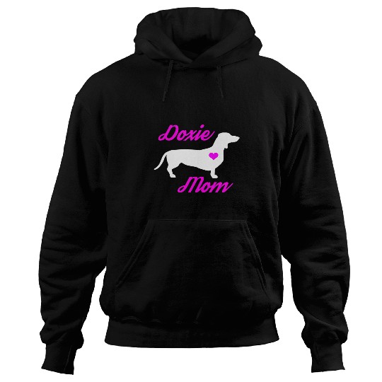 Dachshund Pet Mom Long Sleeve Hoodies