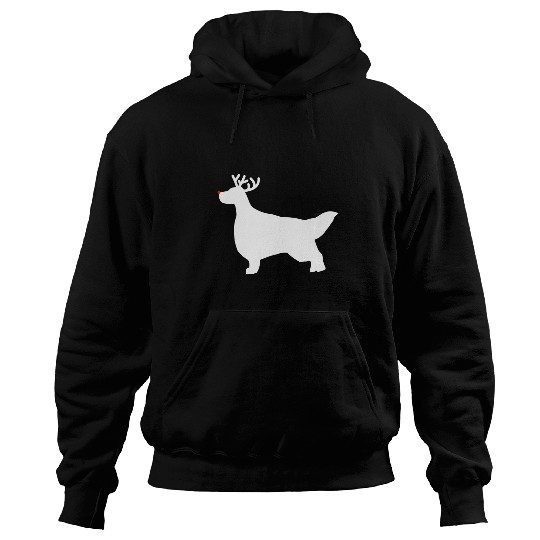English Setter Pet English setter Reindeer Christmas Hoodies