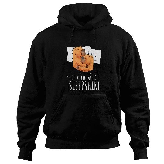 capybaras Mammal Official Sleep 1 Hoodies