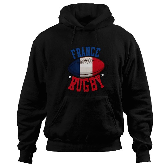 Sport Rugby France Rugby Sports Player Lover French Fan Hoodies