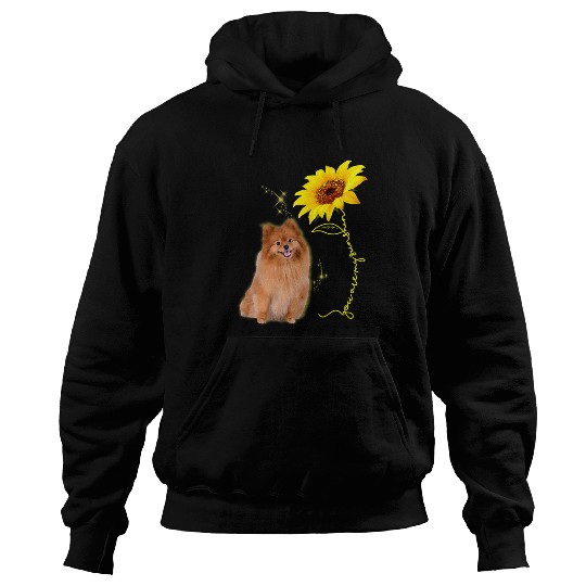 Pomeranian Pet You Are My Sunshine Sunflower Pomeranian Lover Hoodies
