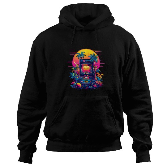 vintages Arcade Gamer Video Game TV Artist Retro Hoodies