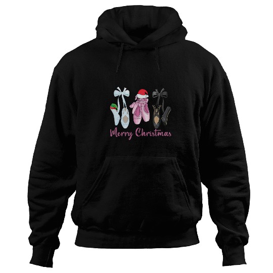 Merry Christmas Nutcracker Ballet Dance Ballerina Christmas Hoodies