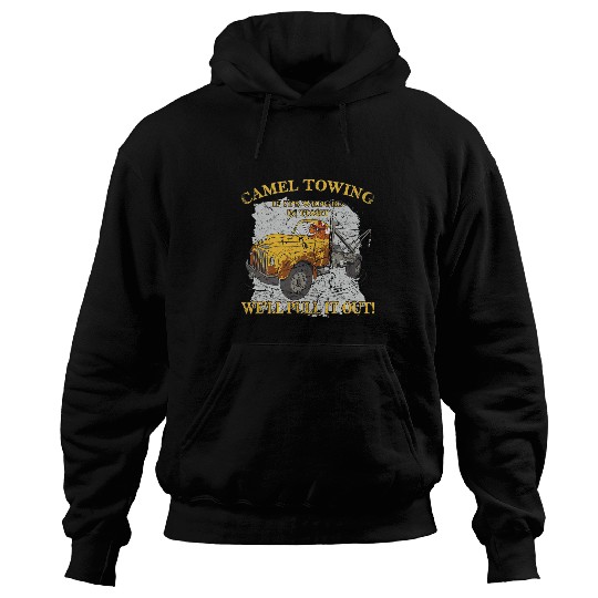 Llama Pet Camel Towing when its wedged in tight we will pull it out Hoodies