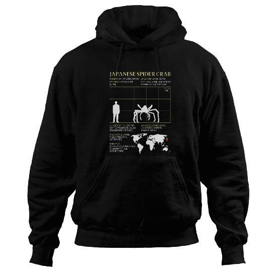 Japanese Spider Crab Marine Biologist Hoodies