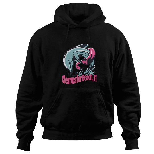 Dolphin Pet Gift Clearwater Beach Florida West Coast Beaches Hoodies