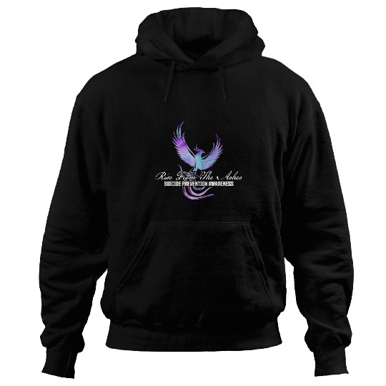 suicides Prevention 988 Rise From Phoenix The Ashes Hoodies