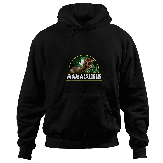 Dinosaur Pet Mamasaurus rexs Dinosaur Mom Hoodies
