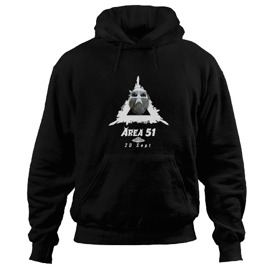 Aliens UFO Area 51 Alien 22 Hoodies