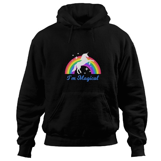 Unicorn Pet Kids Im Magical Unicorn Rainbow Girls Fashion Tee Hoodies